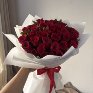 red bouquet