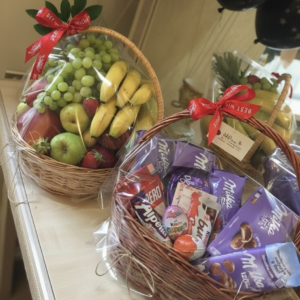 Fruit & Chocolate Dual Baskets