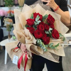 The Crimson Rustic Elegance