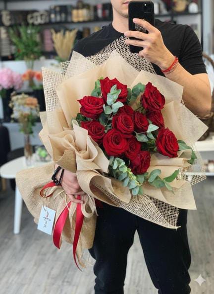 The Crimson Rustic Elegance