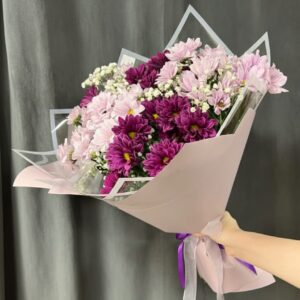 The Purple & Pink Chrysanthemum Glow