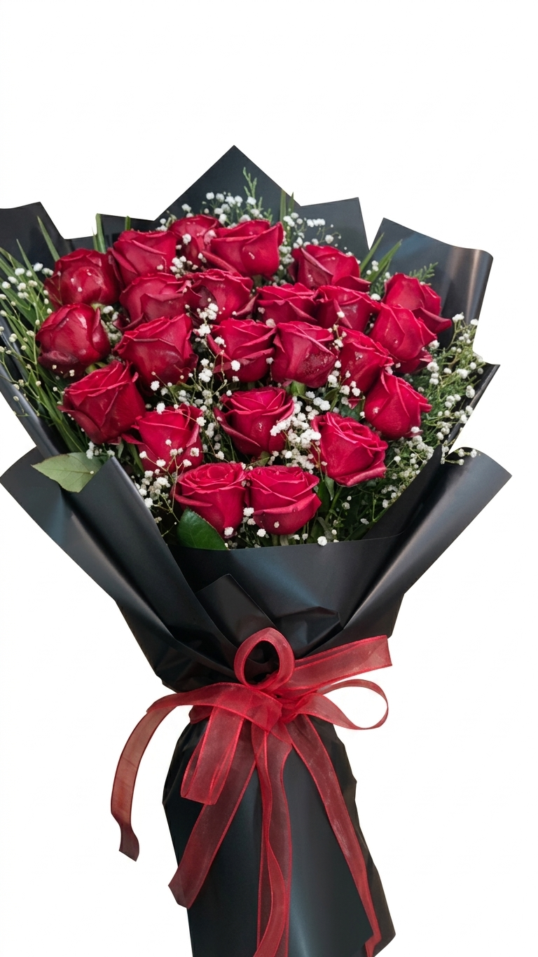Crimson Elegance Bouquet