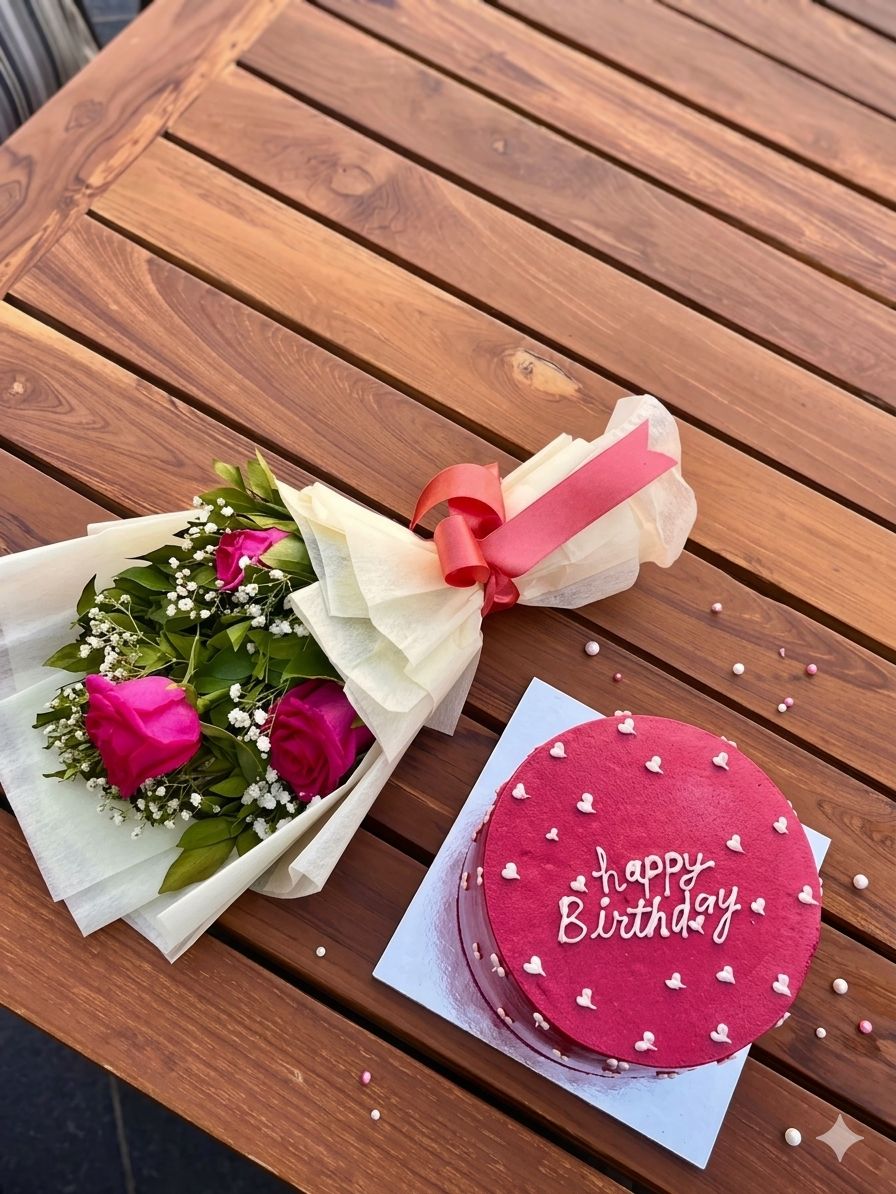Magenta Bliss Birthday Duo