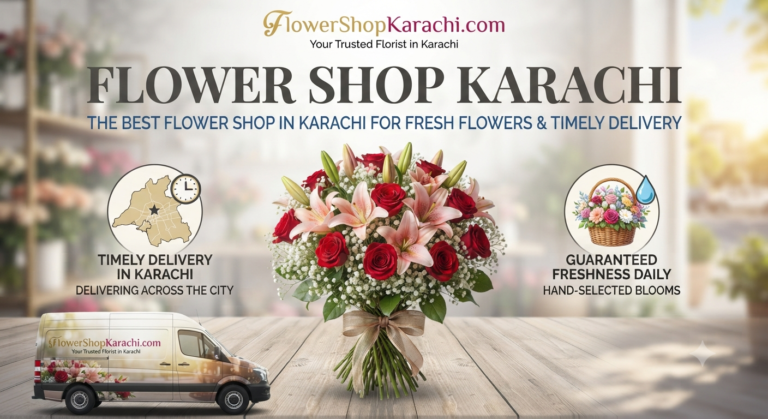 Flower Shop Karachi – The Best Flower Shop in Karachi for Fresh Flowers & Timely Delivery
