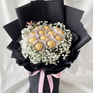 Elegance Gold Chocolate Bouquet