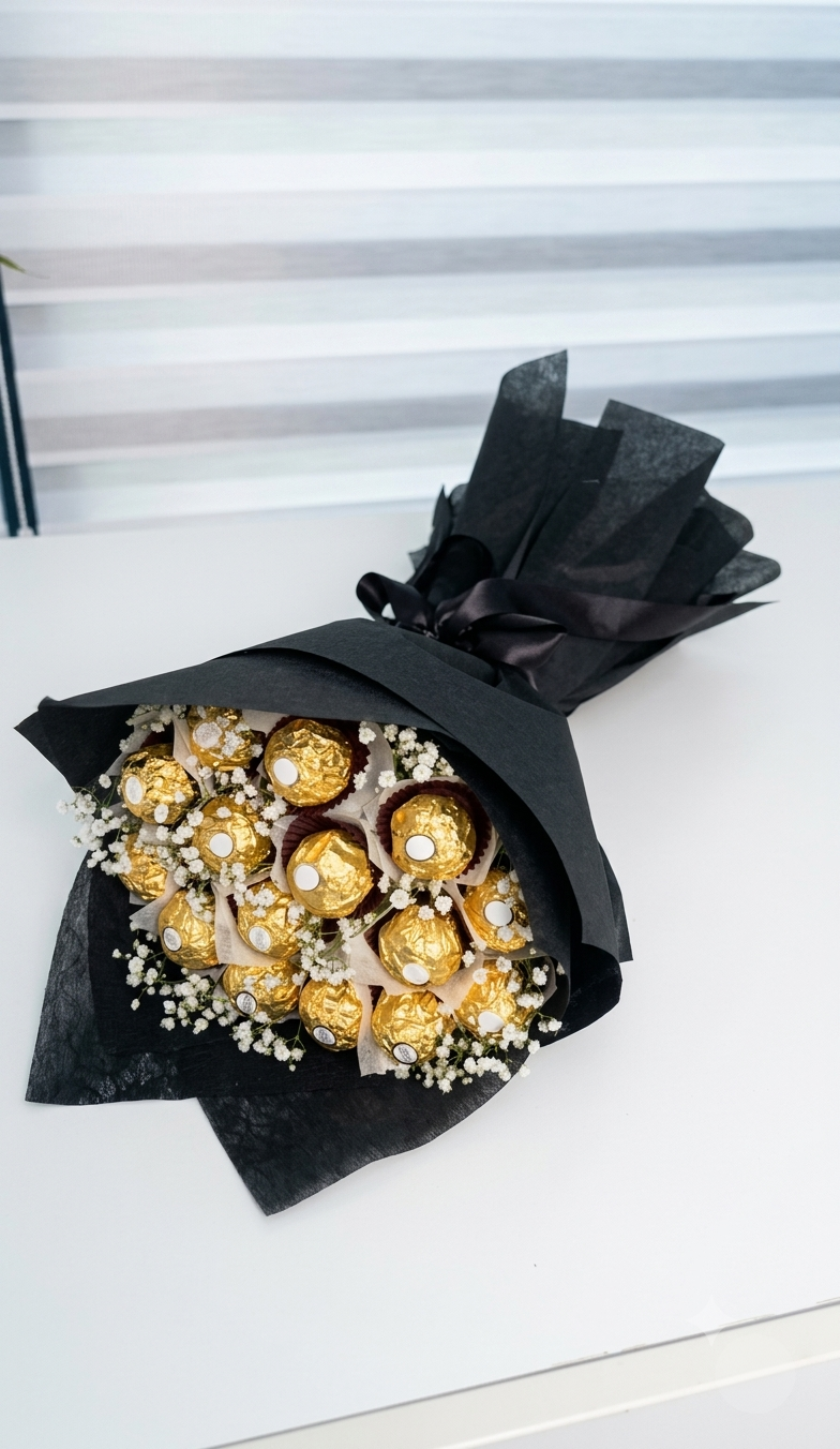 Golden Chocolate Bouquet
