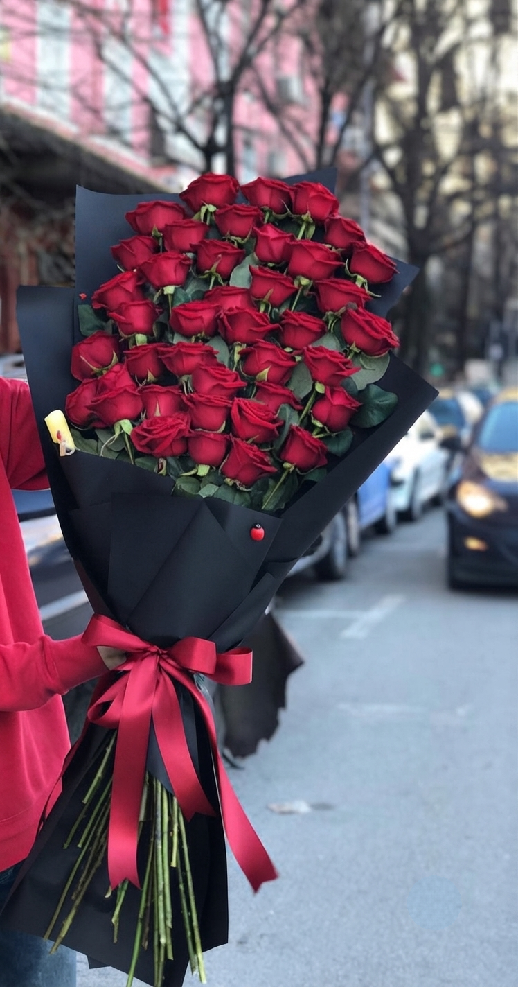 Karachi Royal Crimson Bouquet by FlowerShopKarachi
