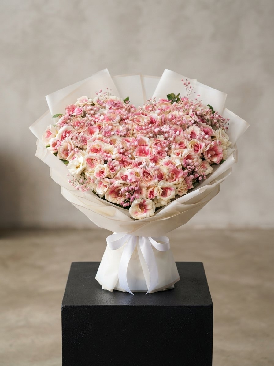 Heartfelt Pink Affection Bouquet