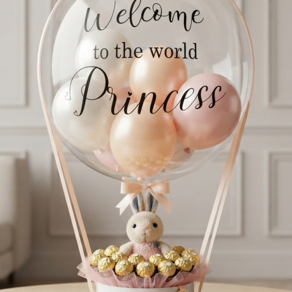 Royal Princess Welcome Balloon Gift