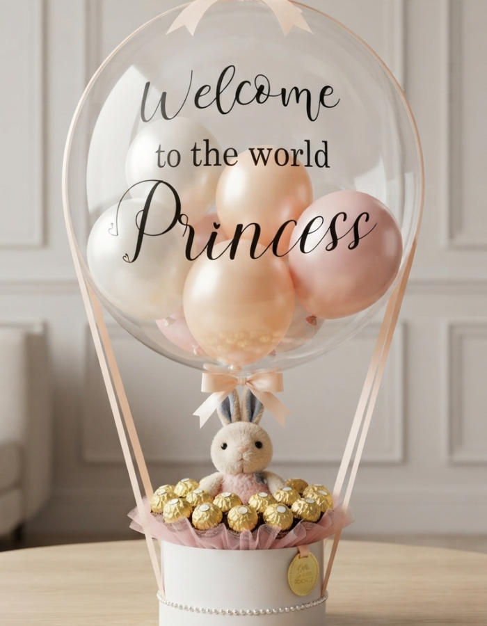 Royal Princess Welcome Balloon Gift
