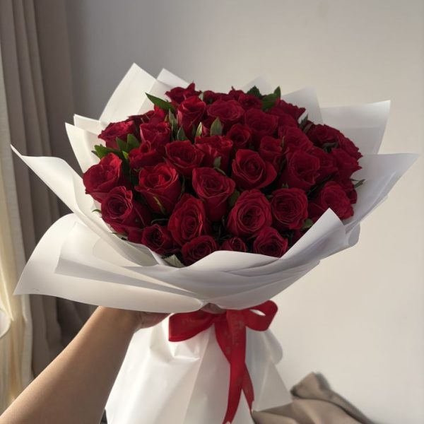 red bouquet
