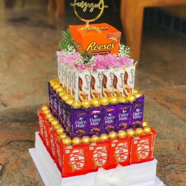 The Ultimate Engagement Multi-Brand Chocolate Tower
