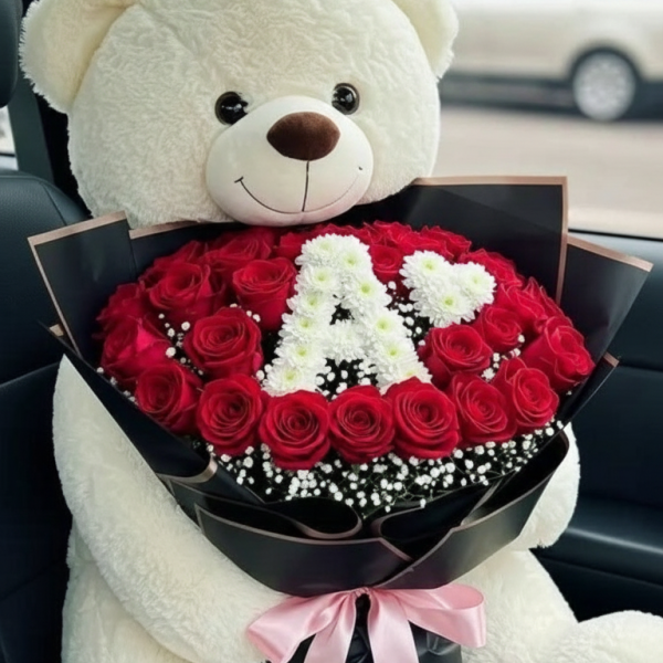 Premium Teddy Rose Harmony Bouquet