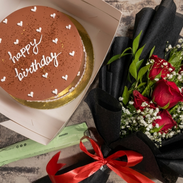 Classic Crimson & Cocoa Birthday Combo