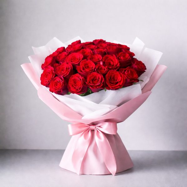30 Red Roses Bouquet